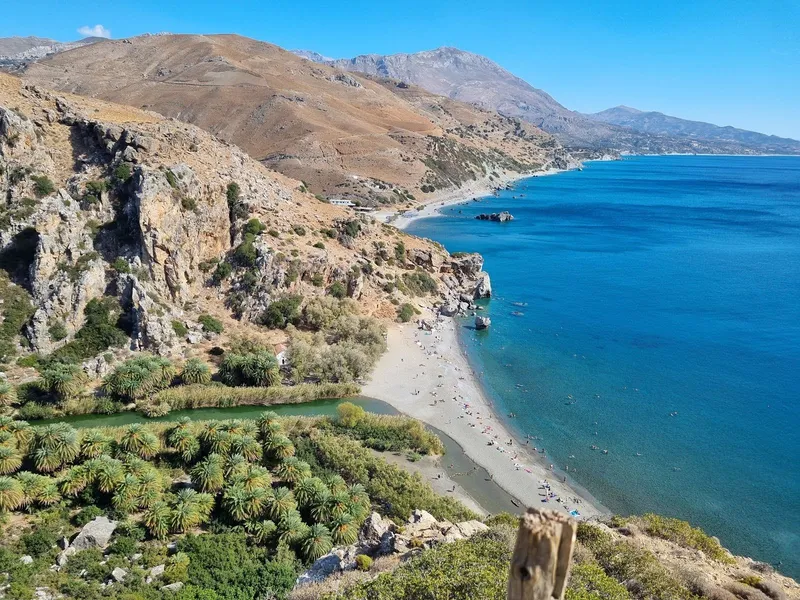 Preveli beach