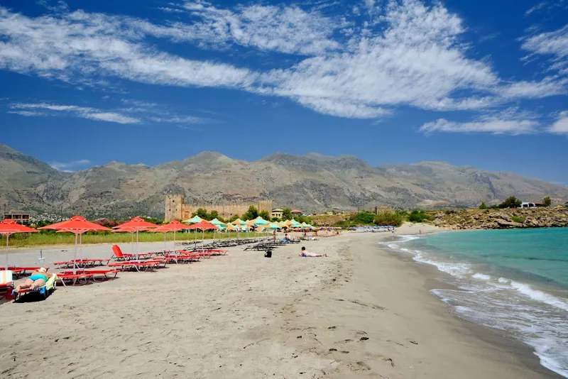 Frangokastelo beach